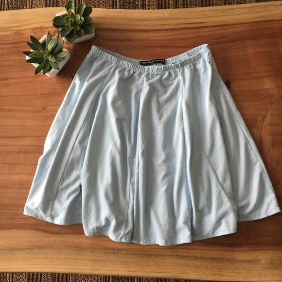 Brandy Melville Dresses & Skirts - Brandy Melville Riana Suede Skirt